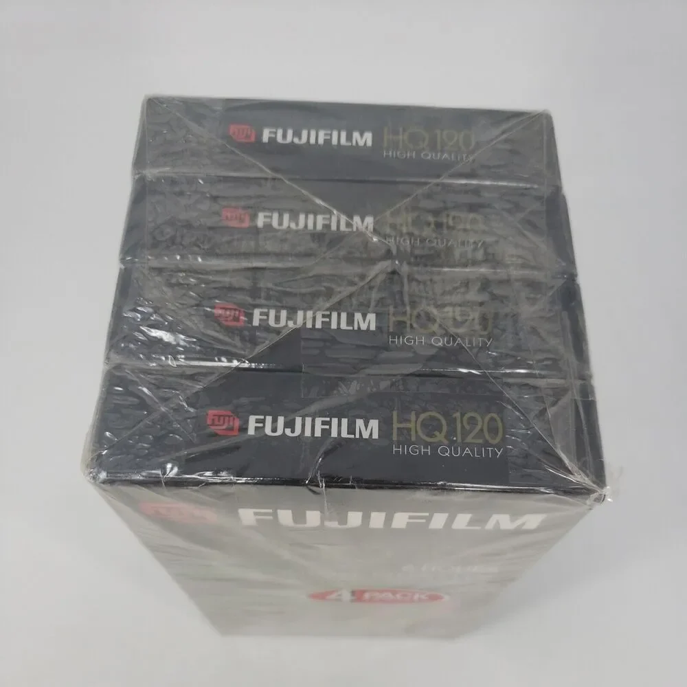 Fujifilm HQ120 T-120 VHS NEW Blank Video Tapes 6 Hours each High Quality Fuji